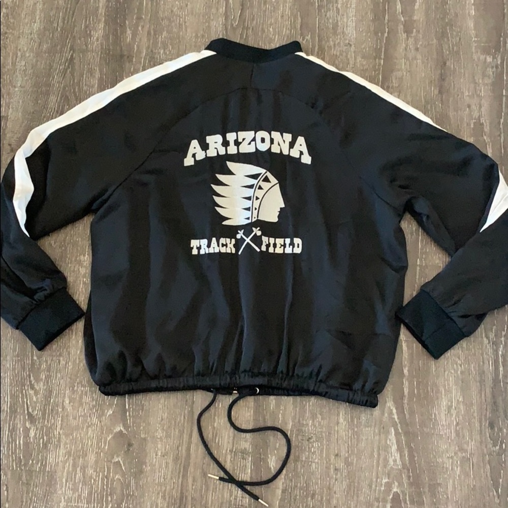 Satin bomber jacket